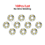 plaque led 5v 3w smd5730 blanc rouge bleu jaune vert violet moderne technologique substract