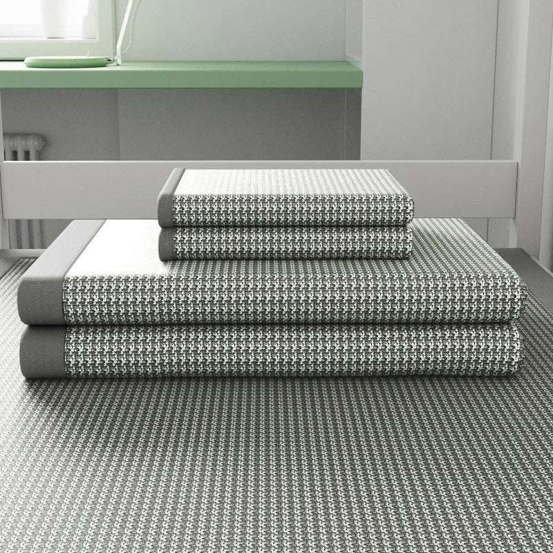 housse matelas bleu gris micro perforée moderne anti bactéries perméable l'air
