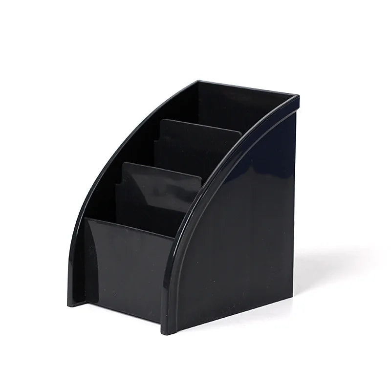 support télécommandes moderne noir blanc marron boîtes rangement salon