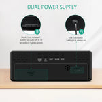 réveil numérique led moderne double alimentation alarme snooze réglage luminosité 12 24h dst mode