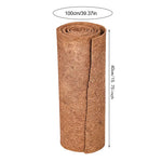 tapis coco marron clair texture naturelle pratique rustique 100cmx30cm 100cmx40cm 100cmx50cm 200cmx50cm