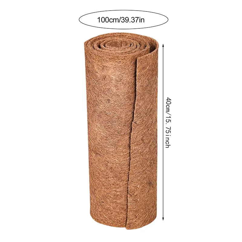 tapis coco marron clair texture naturelle pratique rustique 100cmx30cm 100cmx40cm 100cmx50cm 200cmx50cm