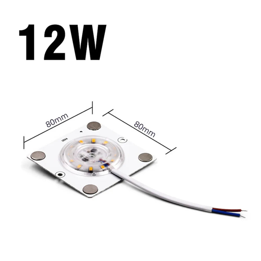 lampe led blanc moderne minimaliste adhésif 12w 24w 36w 45w lentille optique aimants superconducteurs