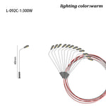 lampe rue miniature gris métallisé moderne 3v batterie incluse éclairage urbain modélisme warm lighting