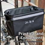 sac vélo polyestère noir gris réfléchissant brodé utilitaire multifonction port épaule fixe arrière