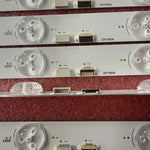 bande led blanc ronde translucent moderne sans fixation connecteurs 557.2mm
