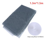 filet anti moustiques adhésif transparent maille fine moderne 1.3m 1.5m 1.5m 2m