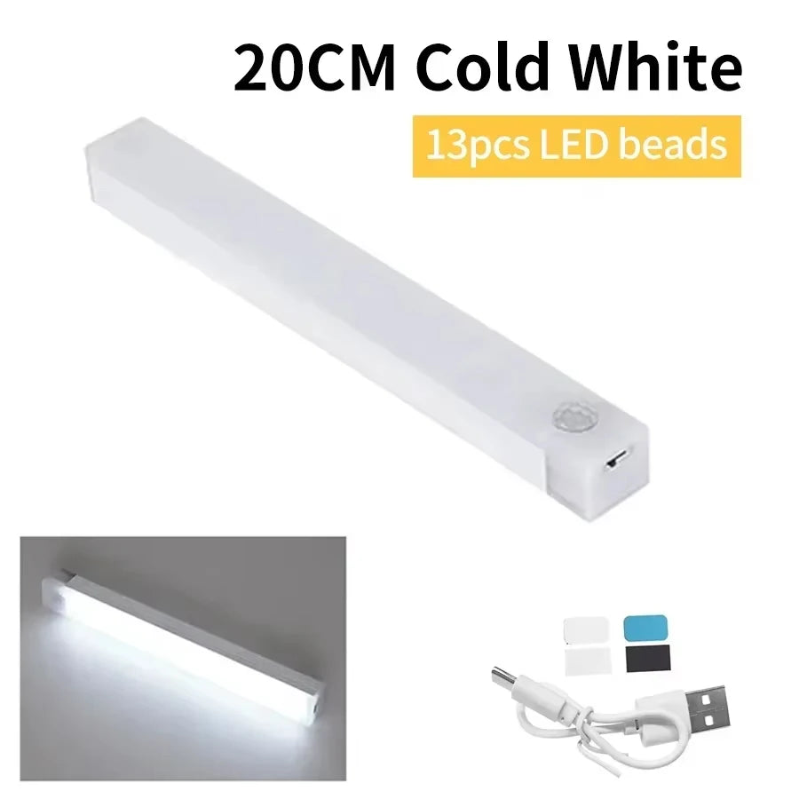 lampe led rechargeable aimantée détecteur mouvement 10cm 20cm 30cm 50cm moderne minimaliste