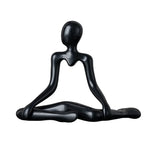 décoration moderne figurines humaines blanc noir stylisées minimaliste abstrait chambre