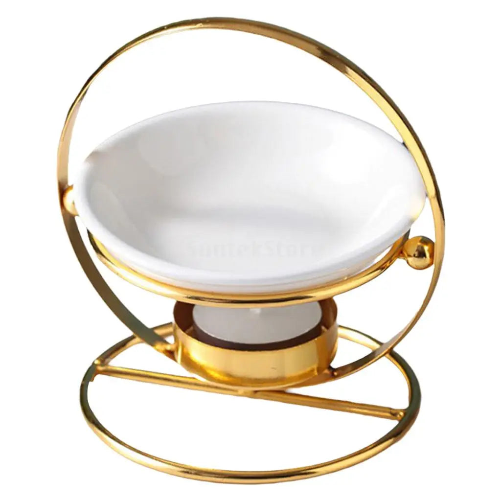 diffuseur huiles essentielles moderne céramique bougie parfumée tringle métal doré minimaliste salon décoration chambre