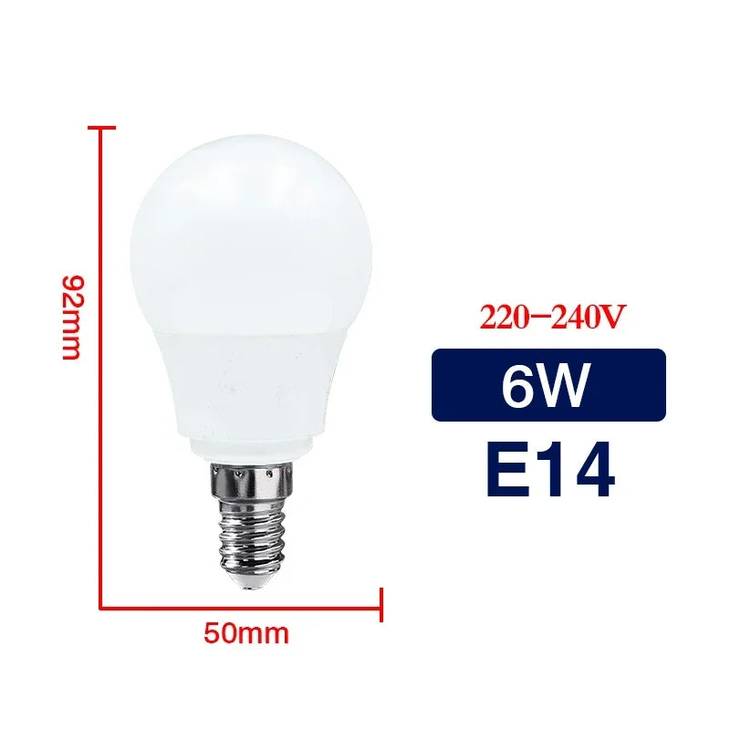 ampoule led blanche mate moderne base e27 e14 éclairage intérieur salon haute économie