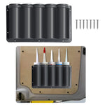 boîte rangement tubes porte vis industrielle utilitaire garage van six tubes