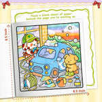 coloriage livre adulte dessins animés motifs floraux grilles pages illustrations cartoon