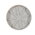 grille tailles plateforme pots fleurs rayures radiales moderne gris vert blanc durable étanche respirant