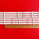ruban led blanc moderne réutilisable aluminium fixe éclairage tv led backlight strip