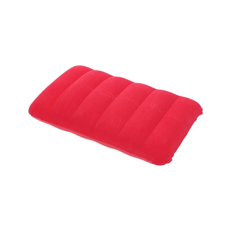 coussin gonflable portable cou coloré fibre pvc moderne imperméable extérieur camping voyage