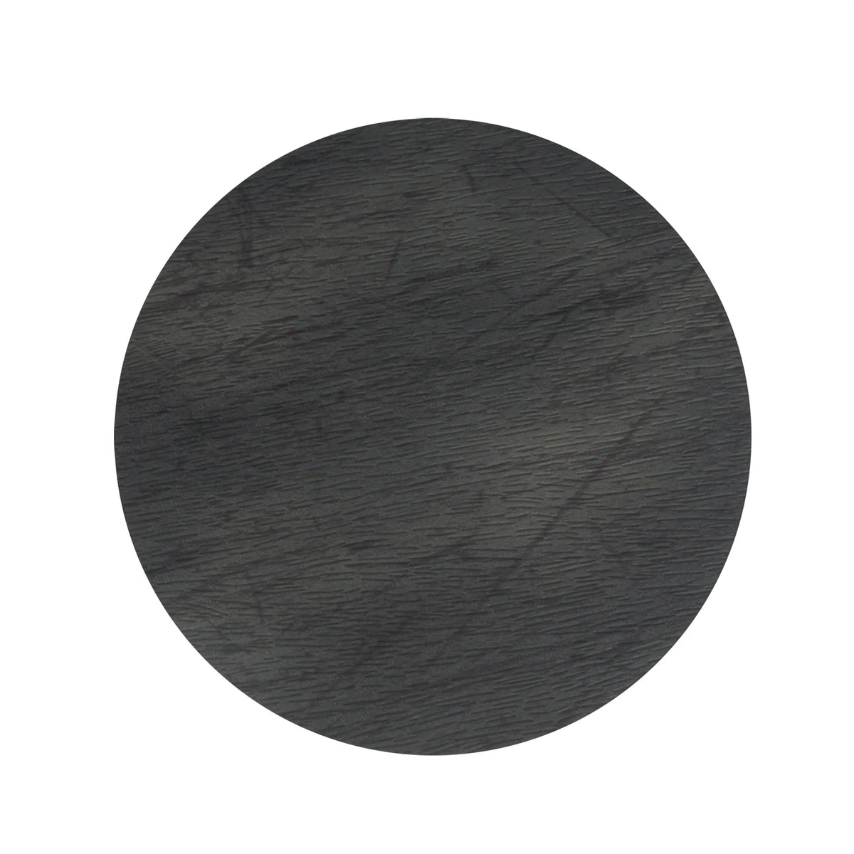 Texture sombre et granuleuse d'un matériau en bois ou en métal.