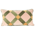 taie d'oreiller jacquard animal compagnie beige marron vert olive contemporain polyester respectueux environnement oblong