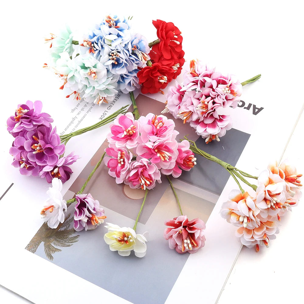 fleurs artificielles bouquet rouge rose blanc moderne détaillé intérieur décoration anniversaire baby shower mariage
