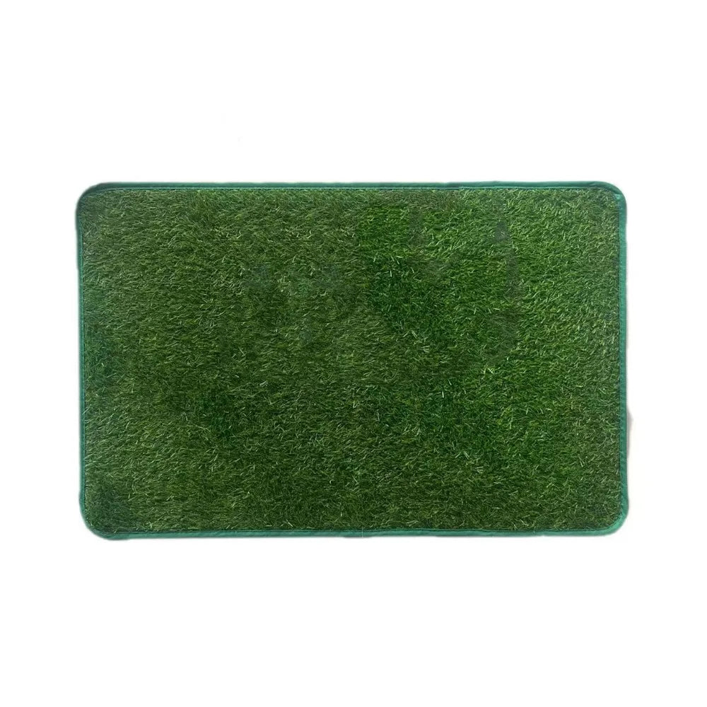 tapis fausse herbe animaux imperméable vert poilu chiens chats décoration intérieure