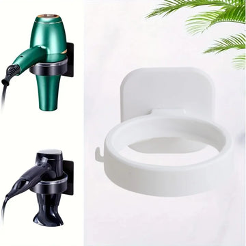 support mural adhésif moderne sèche cheveux vert robinetterie argentée miroir doré succulente pot boîtes
