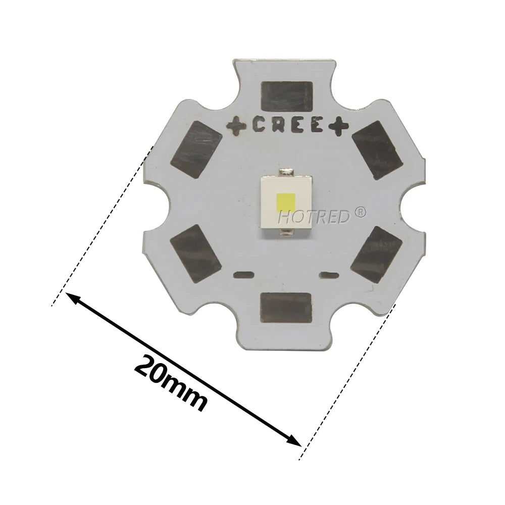 LED haute puissance 10W blanc froid 6500K 8mm 10mm 12mm 14mm 16mm 20mm moderne
