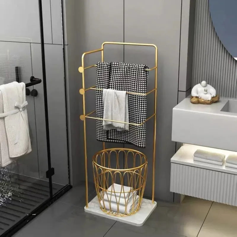 Rangement multicouche de l'étagère de salle de bain
