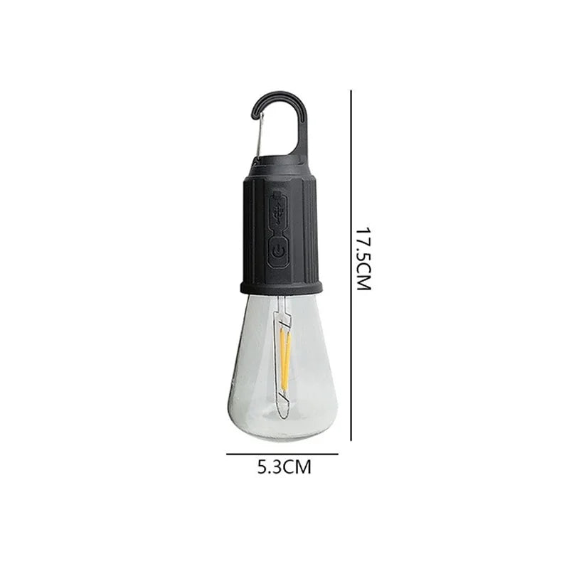 lanterne portable led rechargeable camping suspension filaire usb camping vintage