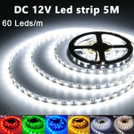 ruban led flexible ip65 étanche 5m blanc rouge vert bleu rvb adhésif moderne