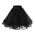 Jupe plissée évasée bleu marine noir vert rouge violet blanc translucide vintage ceinture élastique