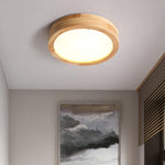 lampe moderne bois blanc texture naturelle éclairage quotidien led montée surface