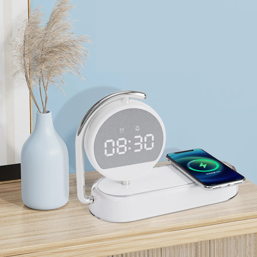 Horloge LED numérique de chevet avec fonction réveil