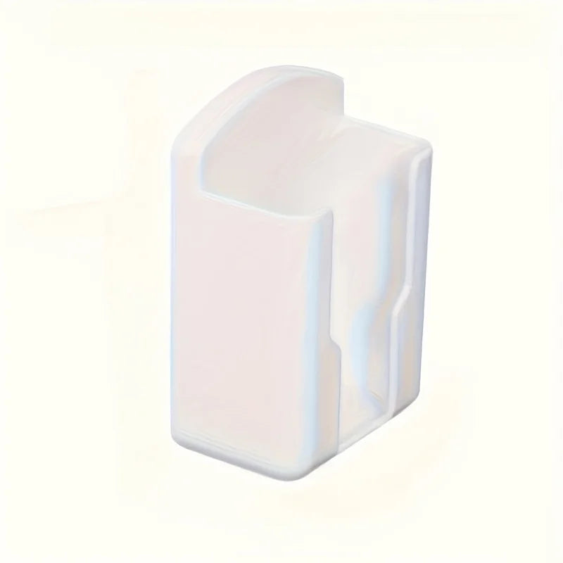 support mural adhésif télécommande blanc moderne minimaliste ordonnancement électronique gain espace intérieur élégant