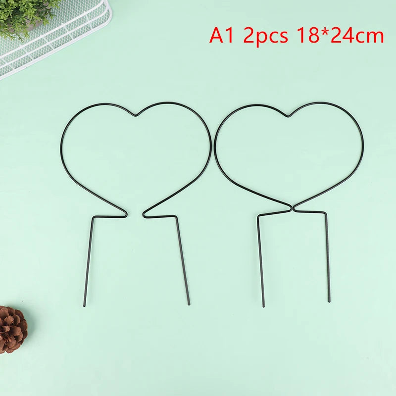 clips table or noir coeurs ronds minimaliste métal 26cm 24.5cm 18cm 28cmiaux clips table