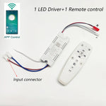 contrôleur led télécommande connecteur entrée éclairage moderne blanc plat lisse