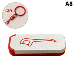 brosse dents interdentaire anneau cle moderne pratique blanc rouge