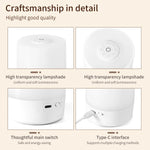lampe table led rechargeable blanc moderne interrupteur tactile lumière chaude variable veilleuse chambre enfant