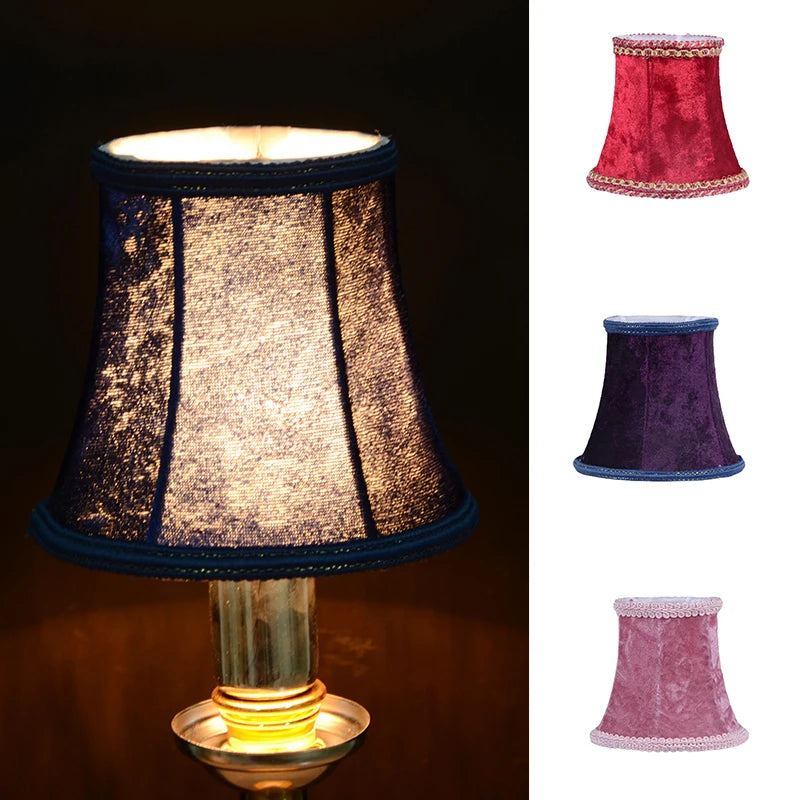 abat jour velours rouge bleu violet gris rose beige classique opacité contemporain decoration
