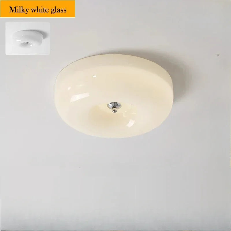 lampe moderne blanc beige verre fer facile éclairage quotidien télécommande led 32cm 40cm 46cm