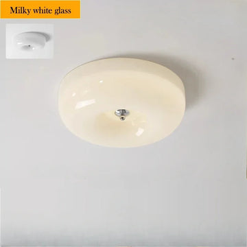 lampe moderne blanc beige verre fer facile éclairage quotidien télécommande led 32cm 40cm 46cm
