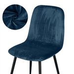 housse chaise velours moderne gris noir blanc jaune bordeaux 32 45cmversible festive