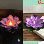 fleurs lotus flottantes artificielles multicolores décoration intérieure piscine réservoir anniversaire fête