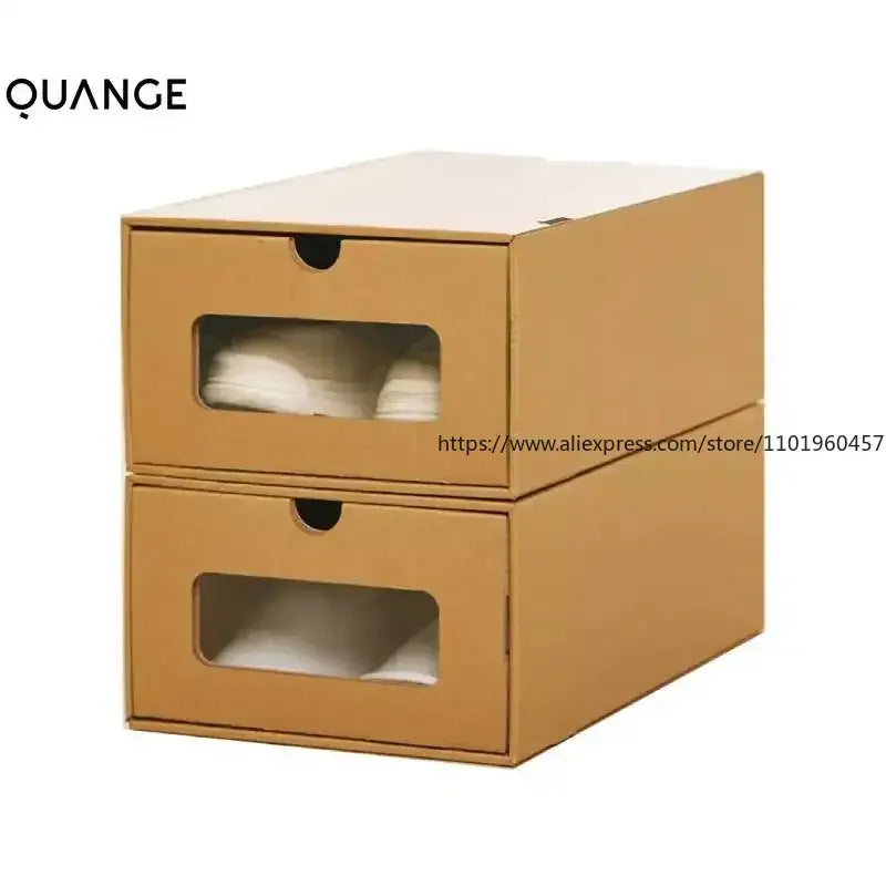 Intérieur de boîte de rangement montrant sa capacité