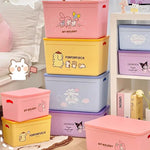 boîtes rangement plastique imperméable my melody pom pom purin multiple utilisations poignées