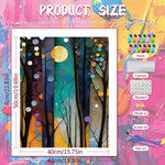 peinture l'huile paysage moderne toile abstraite kit débutant adultes crafts suppléments