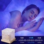 veilleuse led ambiance 16 couleurs télécommande moderne décoration intérieure nuit relaxante