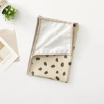 tapis bébé imperméable anti fuite lavable animaux motifs modernes serviettes pliables pochette