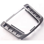 pièce auto console centrale cadre levier vitesse noir gris argent chromé moderne