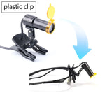 lampe torche led noire jaune intense clips moderne chargeur batterie