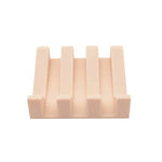 support savon silicone violet gris moderne egouttoir incline blanc vert bleu rose